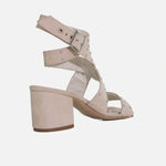 Sandalia tacon enea de sintético para mujer - Taupe