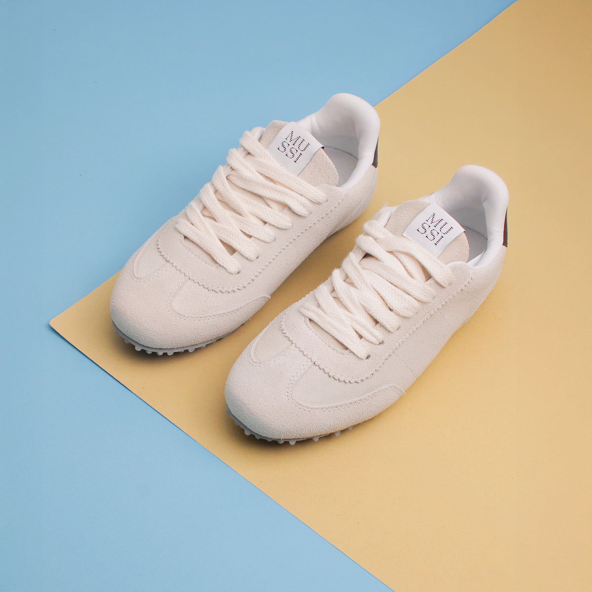 Tenis Citra de cuero para mujer - Hueso