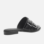 Zueco plano eva de sintético para mujer - Negro