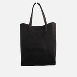 Cartera veta de cuero para mujer - Café