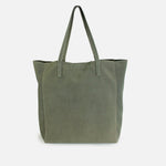 Cartera veta de cuero para mujer - Verde