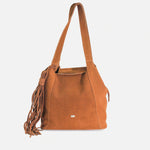 Cartera navajo de cuero para mujer - Miel