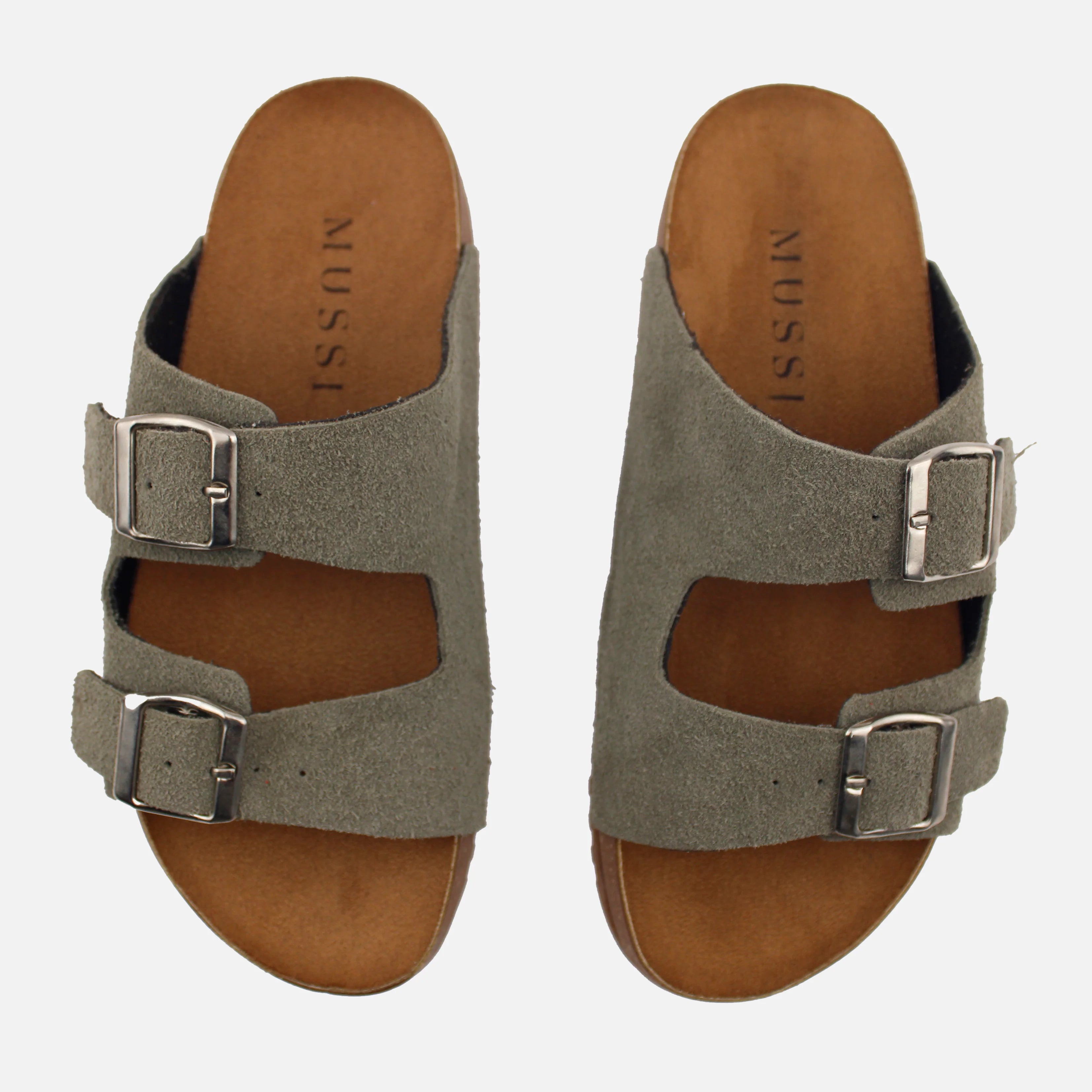 American Eagle Sandalias De Peiles Sandalia Plana Gio De Cuero