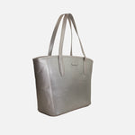 Cartera fivela de cuero para mujer - Oro