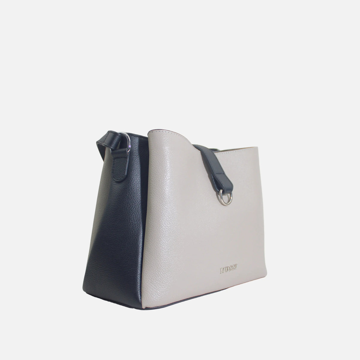 Cartera azalea de cuero para mujer - Negro