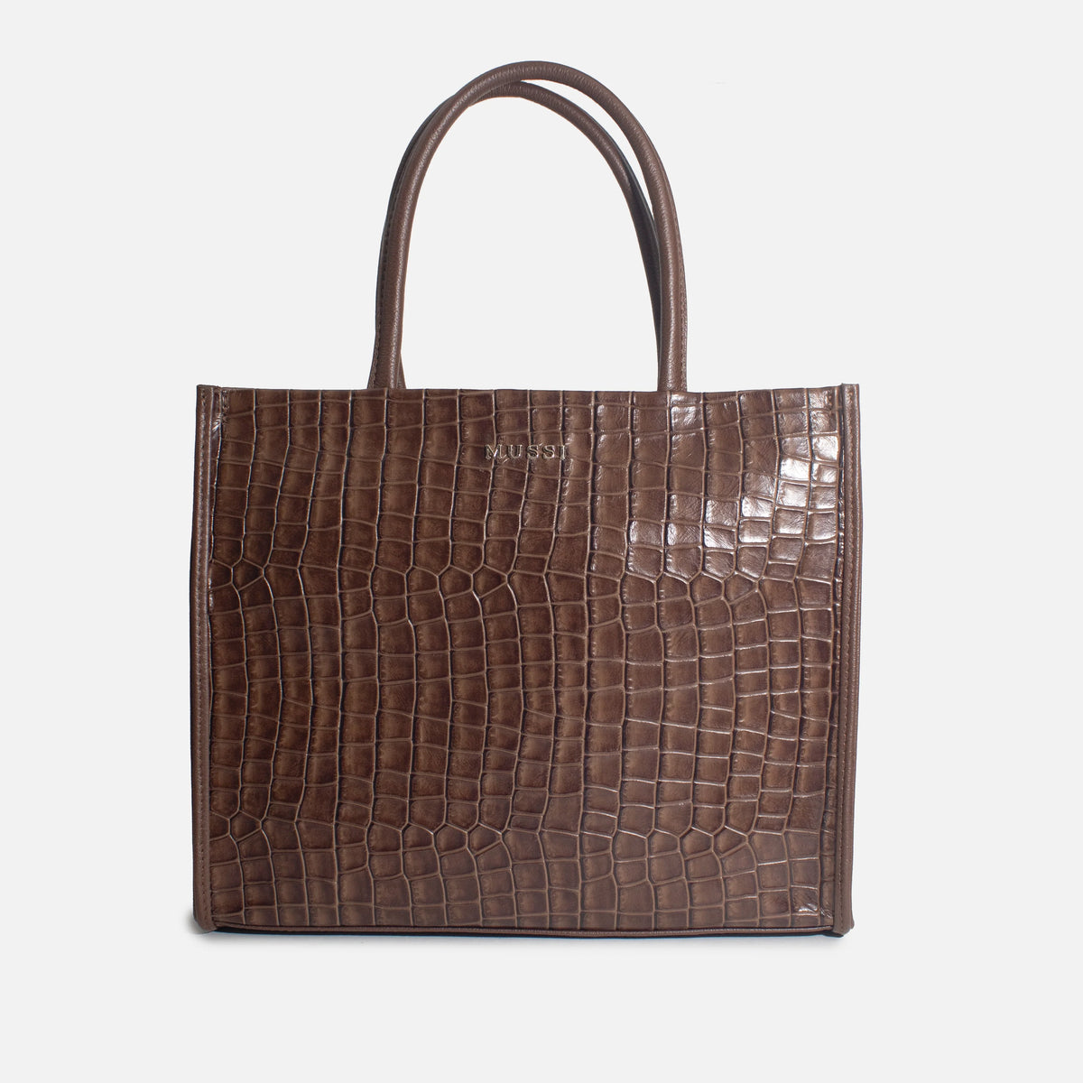 Cartera gael de cuero para mujer - Café