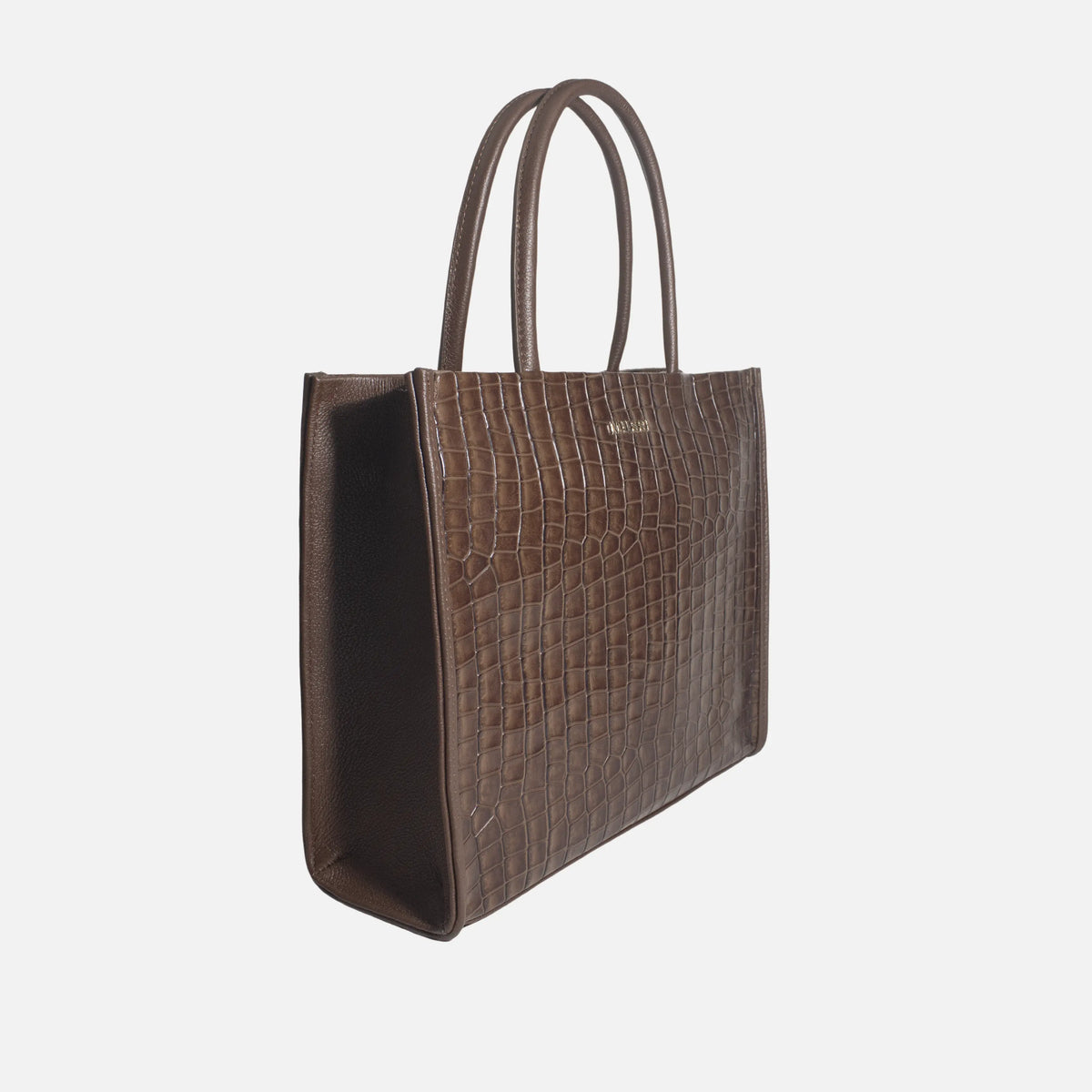 Cartera gael de cuero para mujer - Café