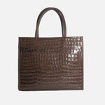 Cartera gael de cuero para mujer - Café