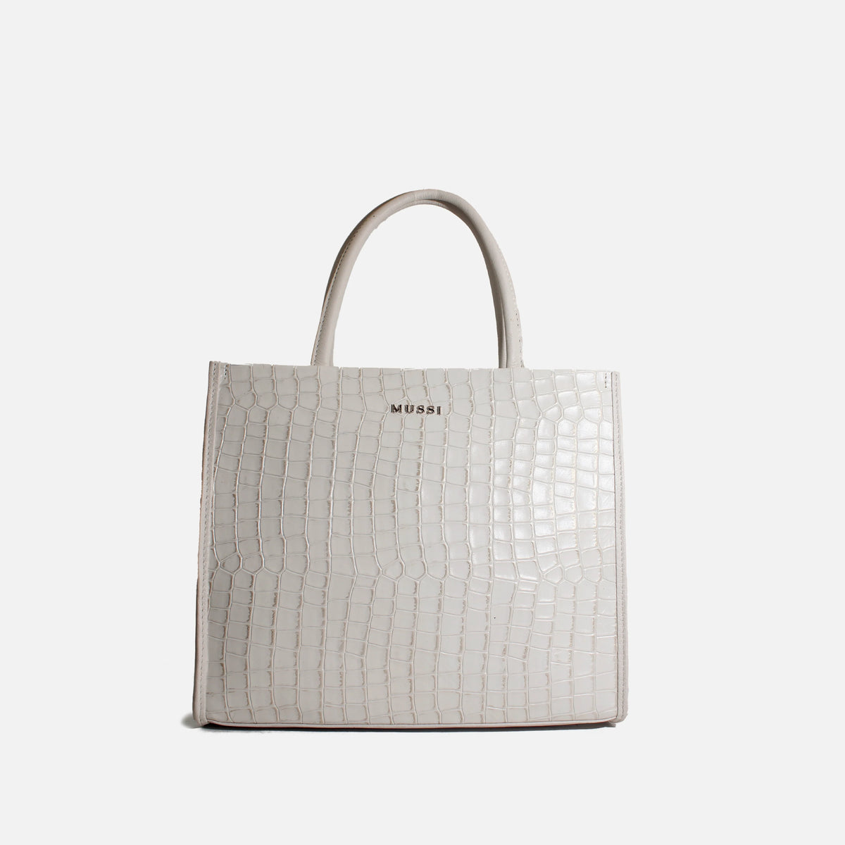 Cartera gael de cuero para mujer - Hueso