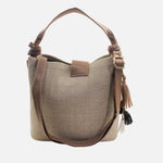 Cartera saira de sintético para mujer - Nude