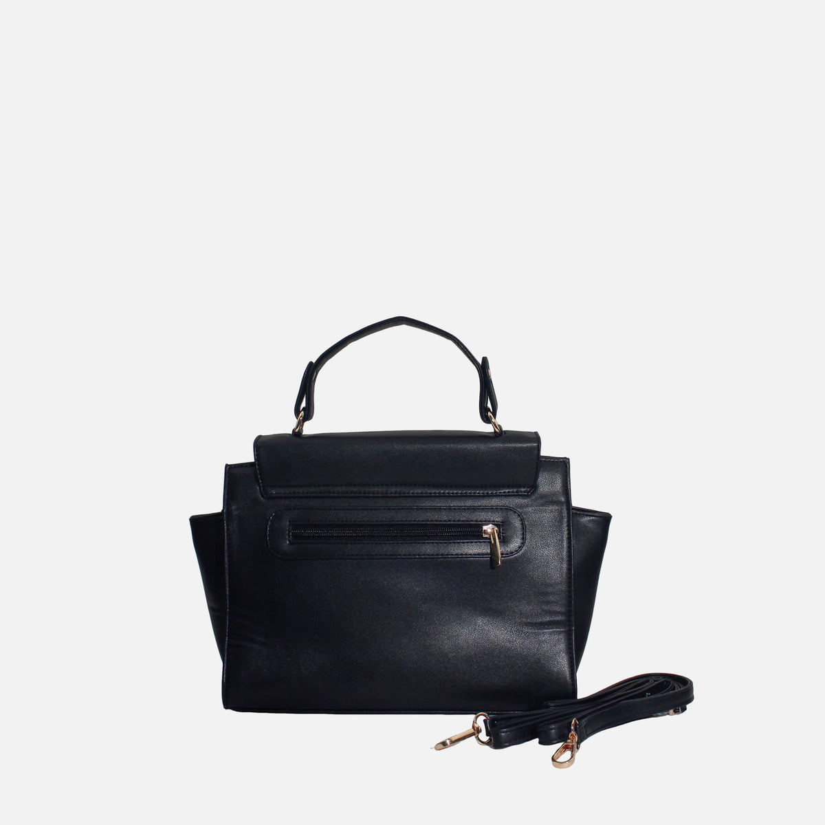 Cartera danira de sintético para mujer - Negro