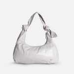 Cartera ceres de cuero para mujer - Hueso