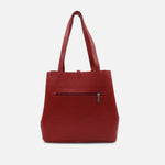 Cartera lia de cuero para mujer - Rojo