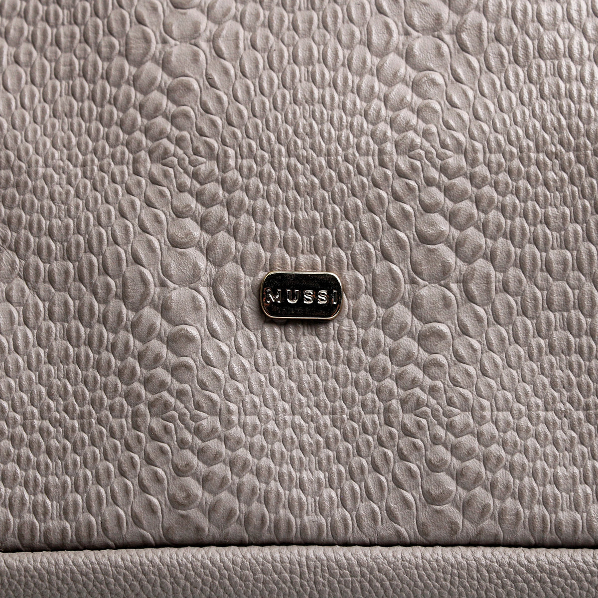 Cartera giorgia de cuero para mujer - Gris
