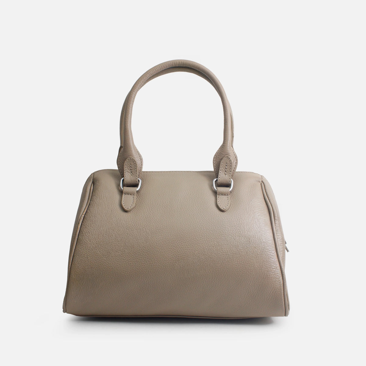 Baul corfina de cuero para mujer - Beige