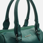 Baul corfina de cuero para mujer - Verde
