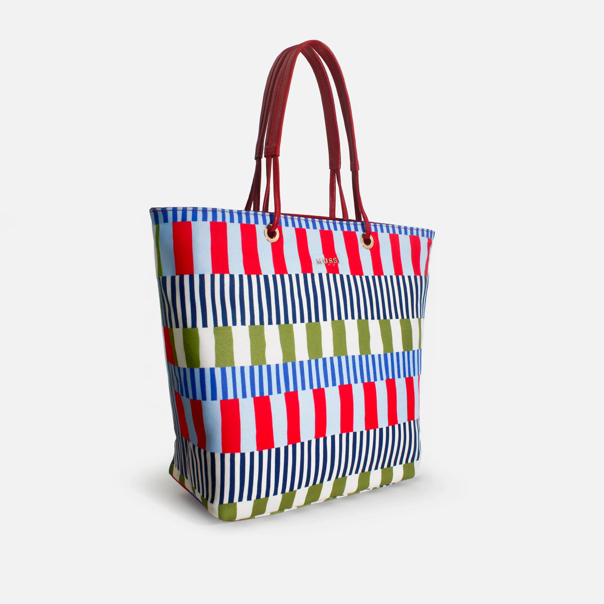 Cartera stellara de textil para mujer - Rojo
