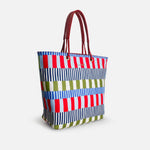 Cartera stellara de textil para mujer - Rojo