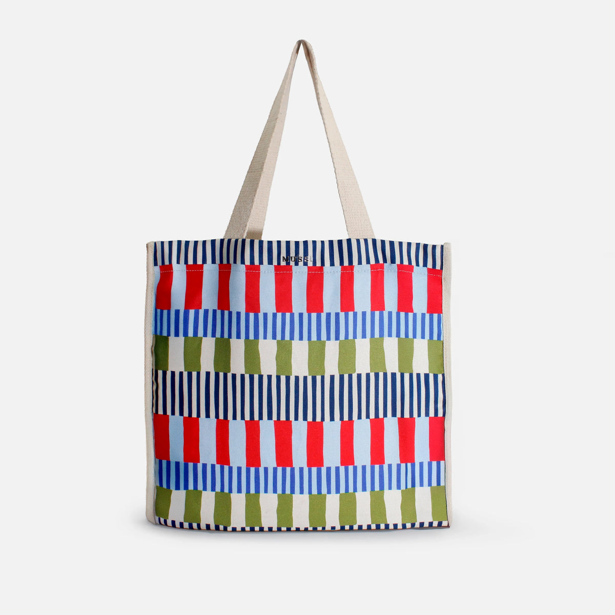 Cartera zenithe de textil para mujer - Rojo