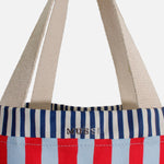 Cartera zenithe de textil para mujer - Rojo