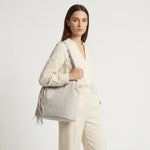 Cartera grosella de sintético para mujer - Hueso