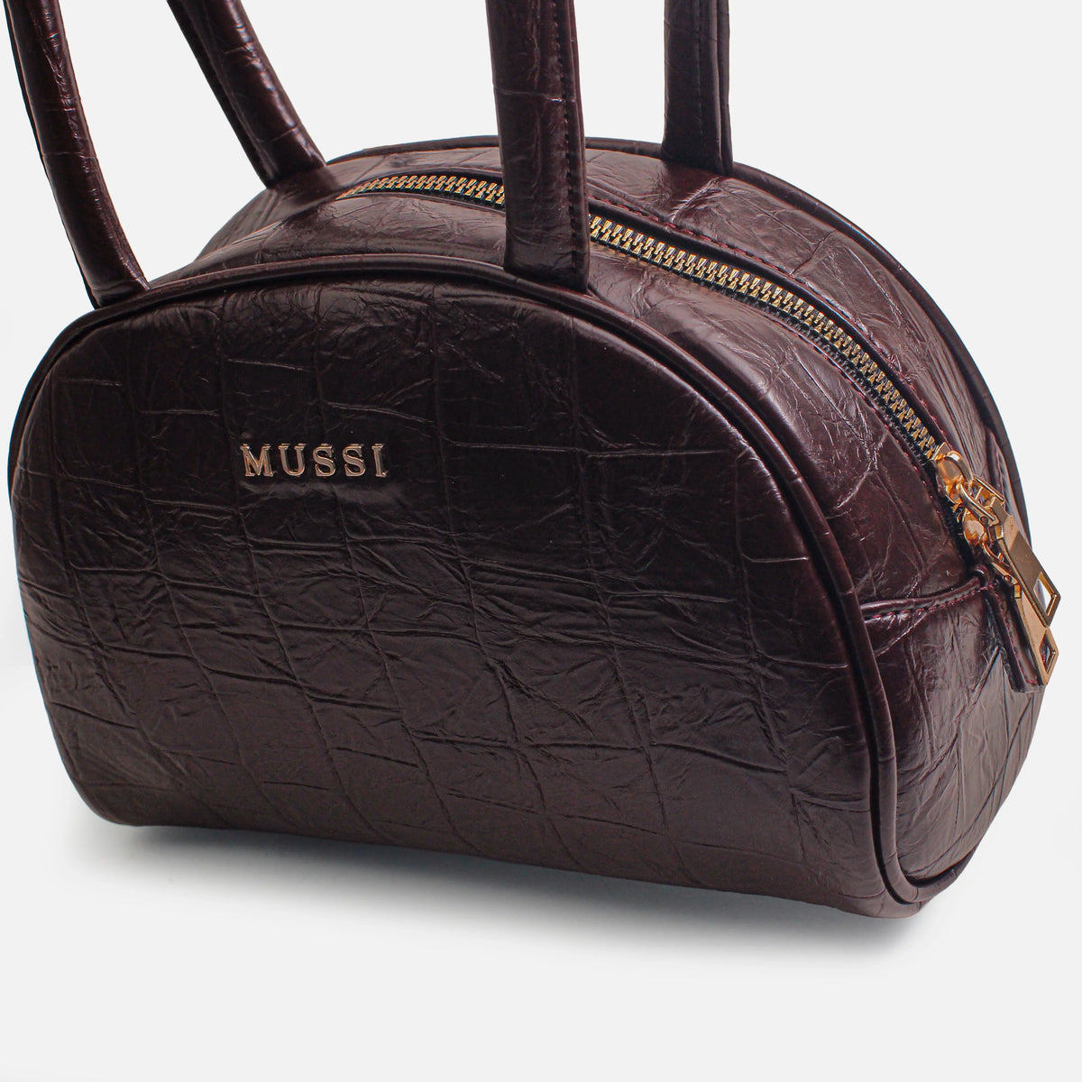 Cartera azafran de sintético para mujer - Vino