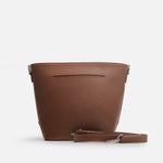 Bolso manos libres nayla de cuero para mujer - Miel