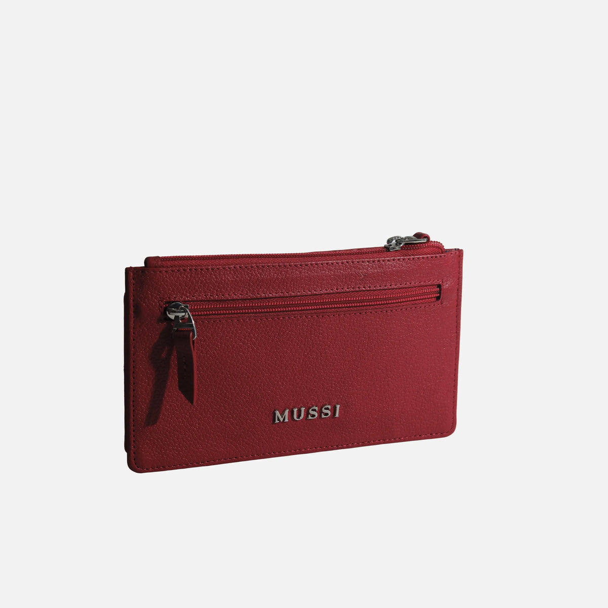 Billetera amira de cuero para mujer - Rojo