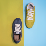 Tenis Citra de cuero para mujer - Verde