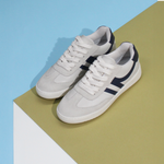 Tenis Citrico de cuero para mujer - Hueso