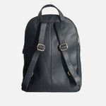 Morral celina de cuero para mujer - Negro