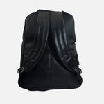 Morral kamil de cuero para hombre - Negro