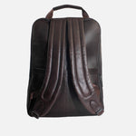 Morral stick de cuero para hombre - Café