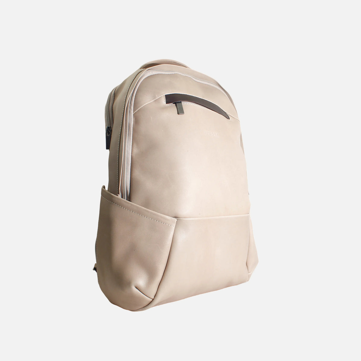 Morral moira de cuero para mujer - Beige