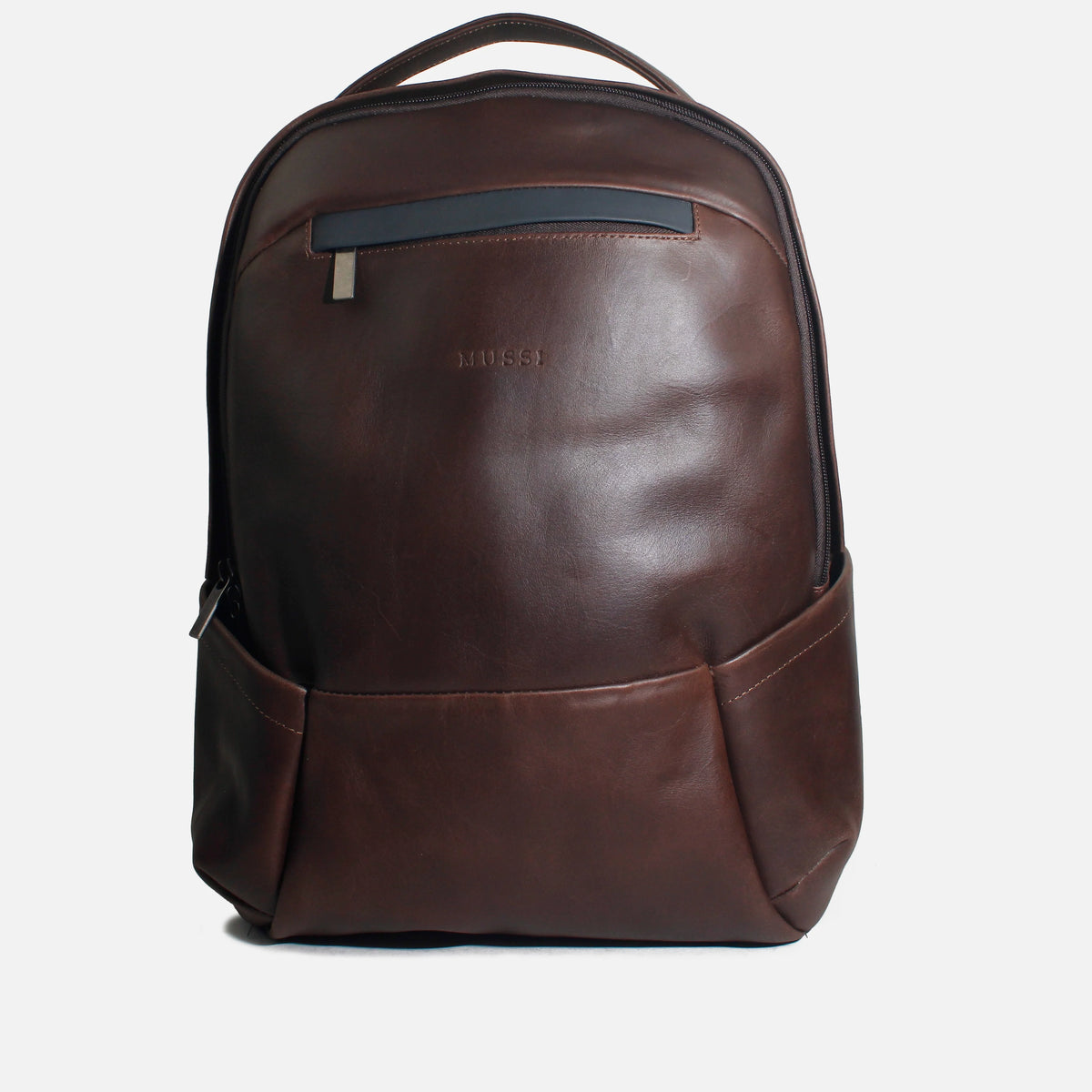 Morral moira de cuero para mujer - Café