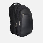 Morral eira de cuero para hombre - Negro