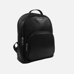 Morral olira de cuero para mujer - Negro