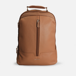 Morral narcisa de cuero para mujer - Miel