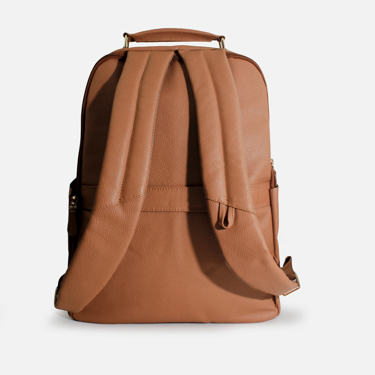 Morral narcisa de cuero para mujer - Miel