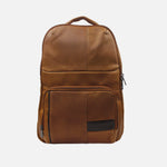 Morral ernesto de cuero para hombre - Miel