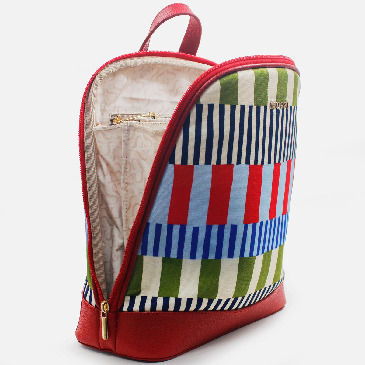 Morral adriala de textil para mujer - Rojo