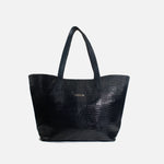 Cartera arlet de cuero para mujer - Negro