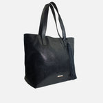 Cartera liora de cuero para mujer - Negro