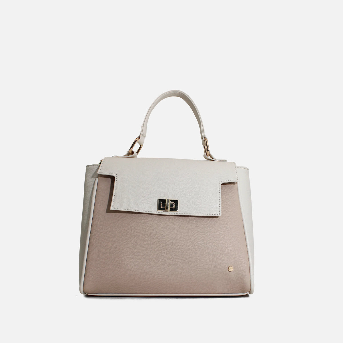 Cartera coco de sintético para mujer - Nude