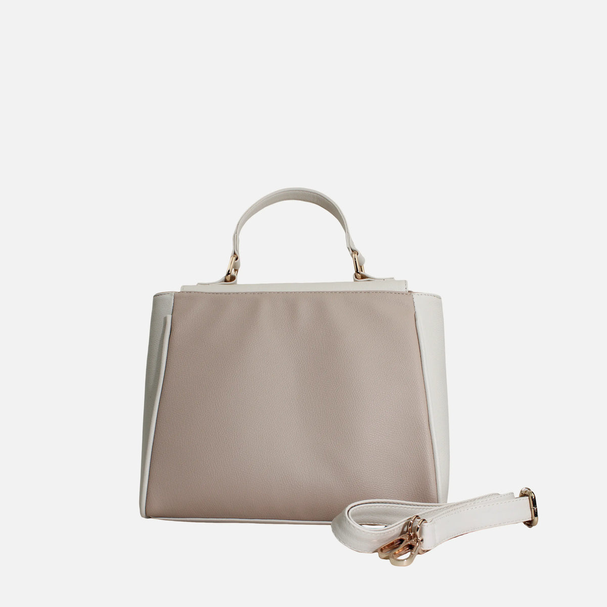 Cartera coco de sintético para mujer - Nude