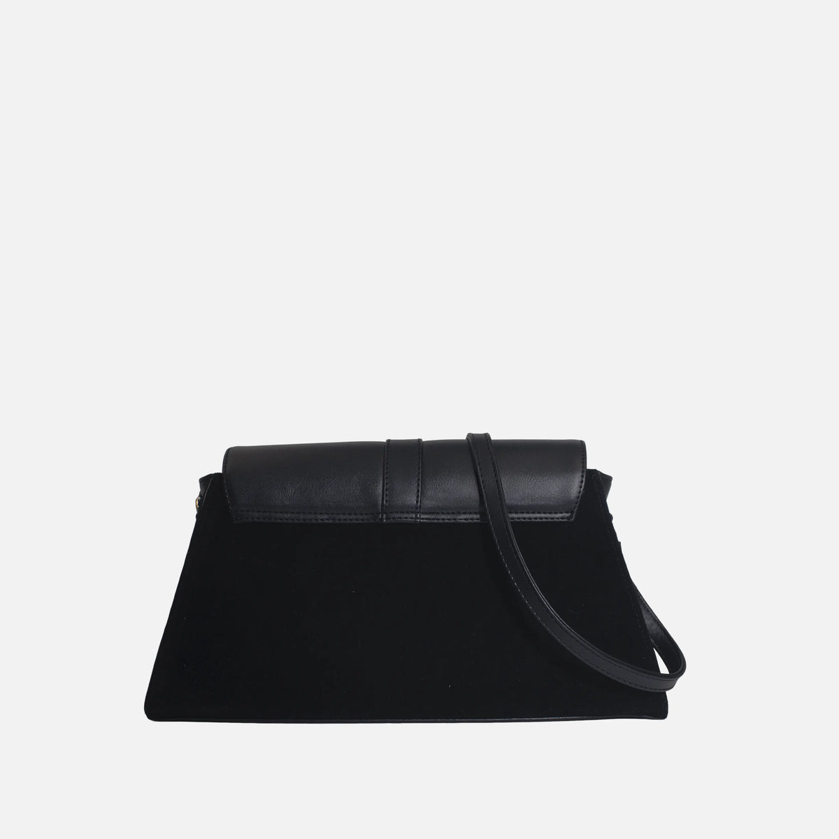 Cartera fara de sintético para mujer - Negro