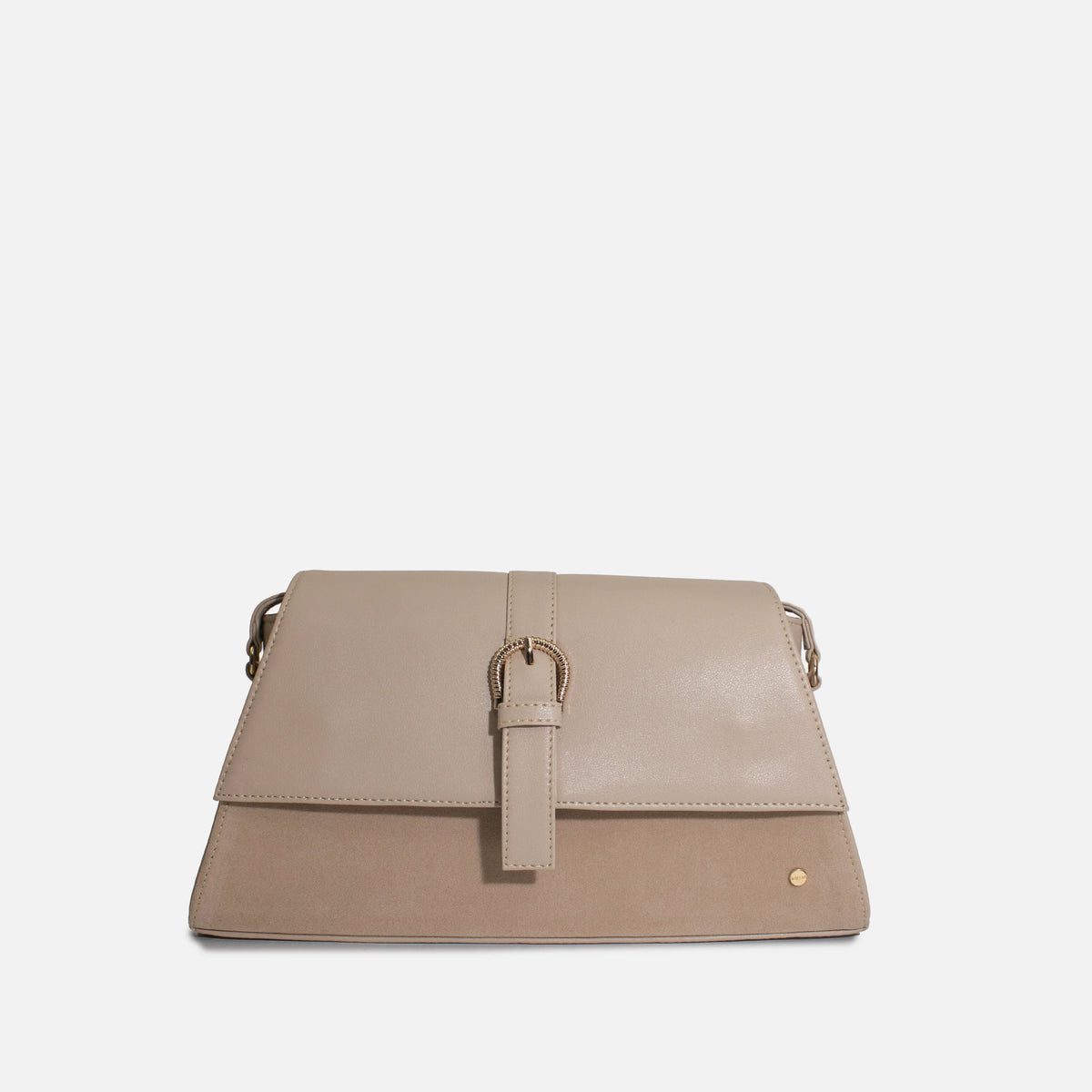 Cartera fara de sintético para mujer - Beige