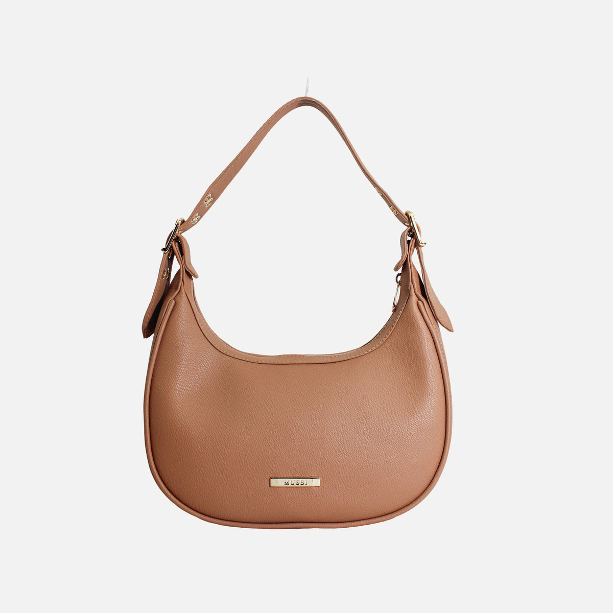 Cartera coral de sintético para mujer - Almendra