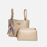 Cartera dalia de sintético para mujer - Nude