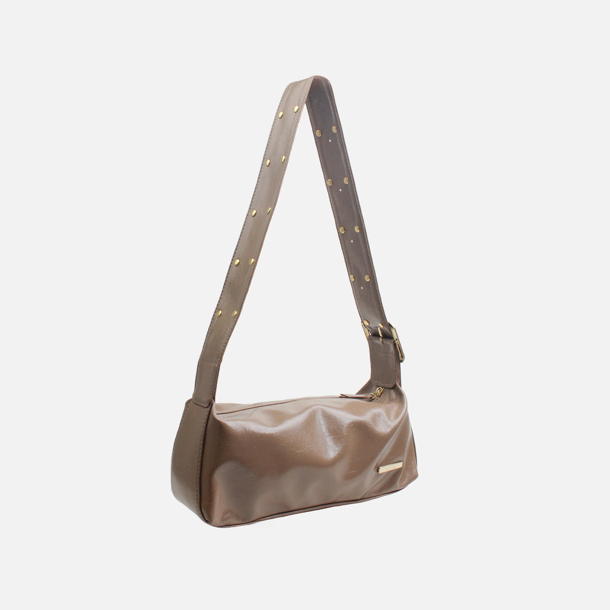 Cartera martina de sintético para mujer - Nude